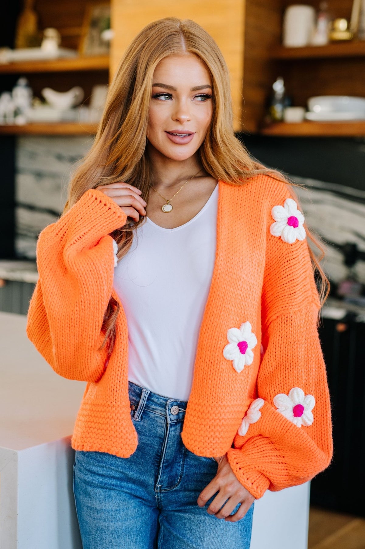 Bright Flower Child Floral Cardigan - Happily Ever Atchison Shop Co.