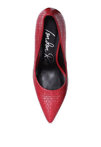 Brinkles High Heel Pointed Toe Pumps - Happily Ever Atchison Shop Co.