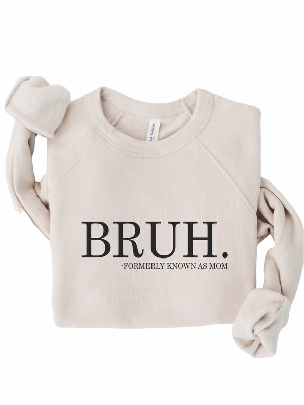 Bruh mom Bella Canvas Premium Sweatshirt - Happily Ever Atchison Shop Co.