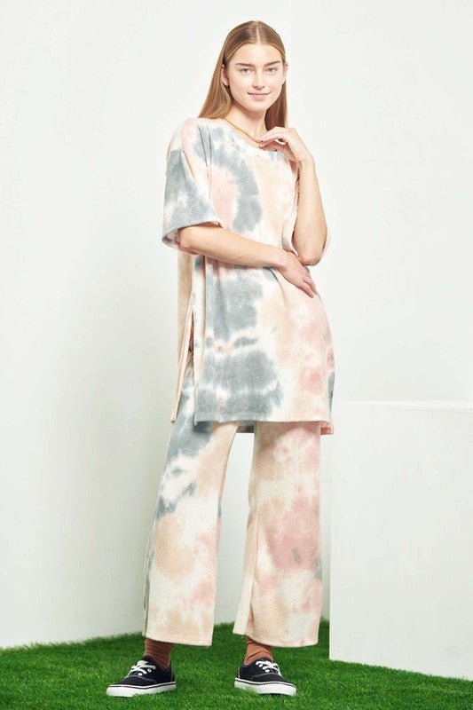 BRUSHED RIB TIE DYE SET - Happily Ever Atchison Shop Co.