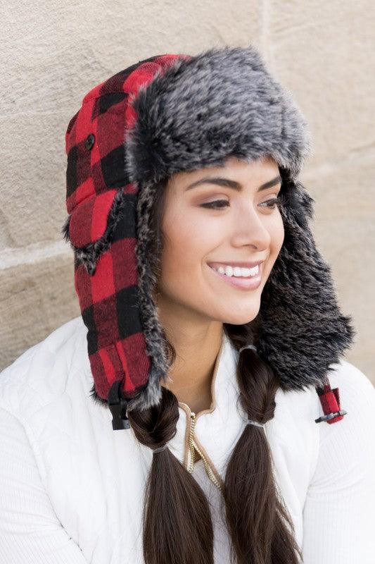 Buffalo Trapper Hat - Happily Ever Atchison Shop Co.