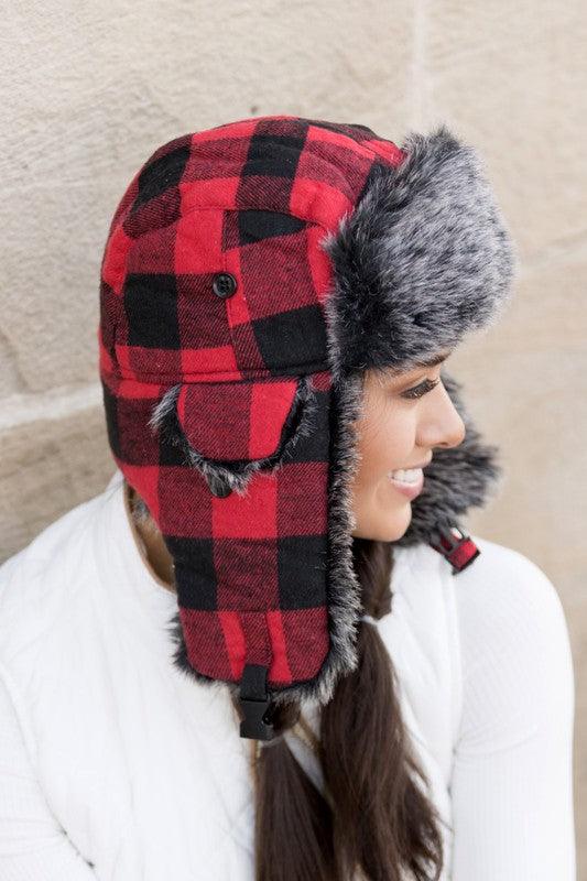 Buffalo Trapper Hat - Happily Ever Atchison Shop Co.