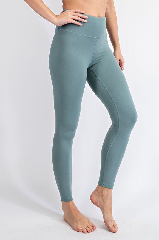 Butter Soft Basic Full Length Leggings - Happily Ever Atchison Shop Co.