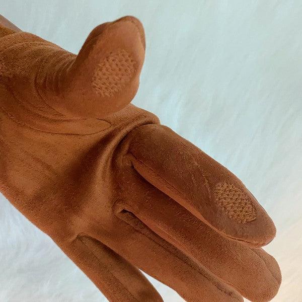 Buttered Vegan Leather Motorcycle Gloves - Happily Ever Atchison Shop Co.