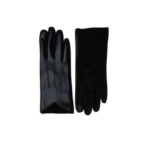 Buttered Vegan Leather Motorcycle Gloves - Happily Ever Atchison Shop Co.