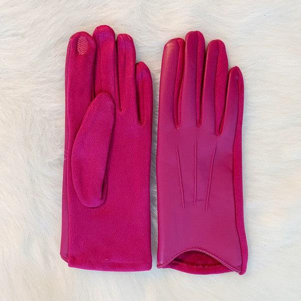 Buttered Vegan Leather Motorcycle Gloves - Happily Ever Atchison Shop Co.