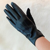 Buttered Vegan Leather Motorcycle Gloves - Happily Ever Atchison Shop Co.