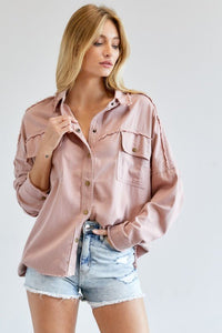 Button Down Shirt With Pockets - Happily Ever Atchison Shop Co.