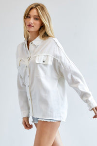 Button Down Shirt With Pockets - Happily Ever Atchison Shop Co.