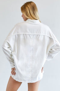 Button Down Shirt With Pockets - Happily Ever Atchison Shop Co.