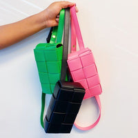 Candy Cube Woven Sling Bag - Happily Ever Atchison Shop Co.