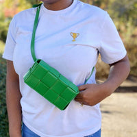Candy Cube Woven Sling Bag - Happily Ever Atchison Shop Co.