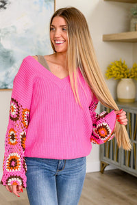 Can't Stop this Feeling V-Neck Knit Sweater - Happily Ever Atchison Shop Co.
