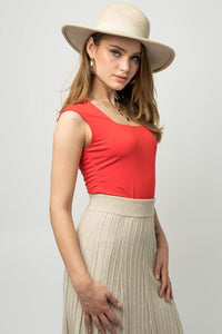 Cap Sleeve Square Neck Bodysuit - Happily Ever Atchison Shop Co.