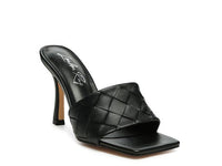 Carmen High Heeled Woven Square Toe Sandal - Happily Ever Atchison Shop Co.