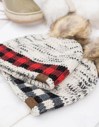 CC Buffalo Pom Beanie - Happily Ever Atchison Shop Co.