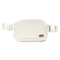 CC Faux Fur Belt Bag Fanny Pack - Happily Ever Atchison Shop Co.