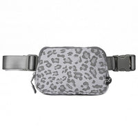 CC Leopard Pattern Belt Bag Fanny Pack - Happily Ever Atchison Shop Co.