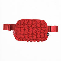 CC Quilted Puffer Belt Fanny Bag - Authentic C.C - Happily Ever Atchison Shop Co.