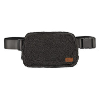 CC Sherpa Belt Bag Fanny Pack - Authentic C.C - Happily Ever Atchison Shop Co.