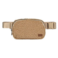 CC Sherpa Belt Bag Fanny Pack - Authentic C.C - Happily Ever Atchison Shop Co.