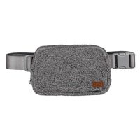 CC Sherpa Belt Bag Fanny Pack - Authentic C.C - Happily Ever Atchison Shop Co.