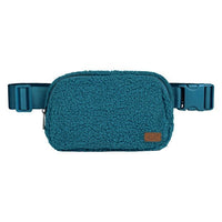 CC Sherpa Belt Bag Fanny Pack - Authentic C.C - Happily Ever Atchison Shop Co.