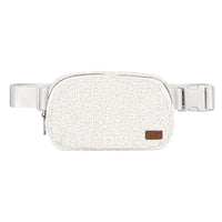 CC Sherpa Belt Bag Fanny Pack - Authentic C.C - Happily Ever Atchison Shop Co.