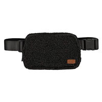 CC Sherpa Belt Bag Fanny Pack - Authentic C.C - Happily Ever Atchison Shop Co.