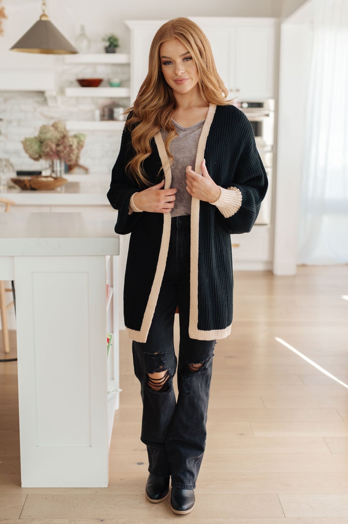 Changing the Game Oversized Cardigan - Happily Ever Atchison Shop Co.