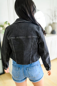 Charlie Cropped Denim Jacket - Happily Ever Atchison Shop Co.