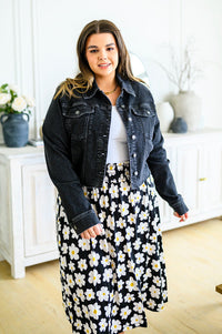 Charlie Cropped Denim Jacket - Happily Ever Atchison Shop Co.