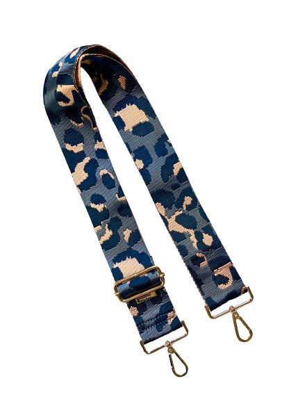 Cheetah Guitar Strap - Happily Ever Atchison Shop Co.