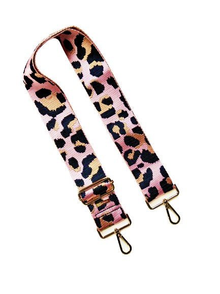 Cheetah Guitar Strap - Happily Ever Atchison Shop Co.