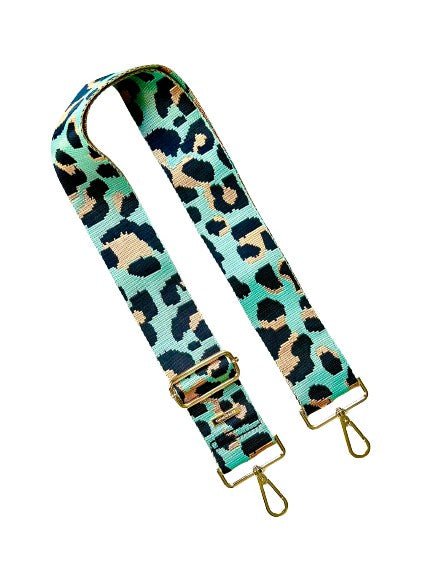 Cheetah Guitar Strap - Happily Ever Atchison Shop Co.