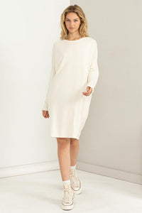Class and Charm Oversized Midi Dress - Happily Ever Atchison Shop Co.
