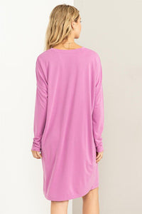 Class and Charm Oversized Midi Dress - Happily Ever Atchison Shop Co.