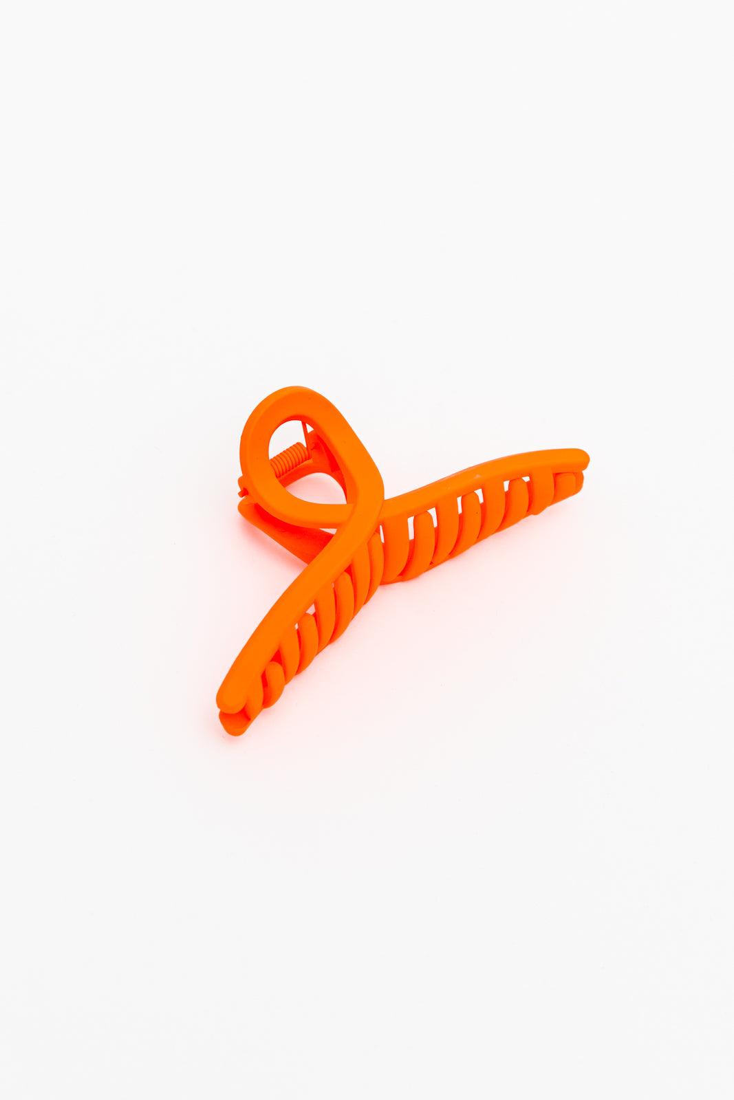 Claw Clip Set of 4 in Orange - Happily Ever Atchison Shop Co.