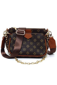 CM Monogram 2-in-1 Crossbody Bag - Happily Ever Atchison Shop Co.