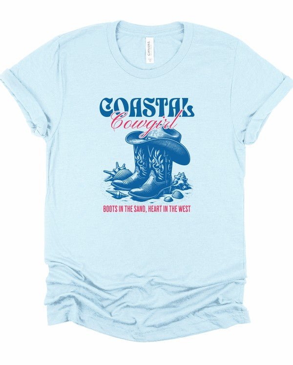 Coastal Cowgirl Graphic Tee - Happily Ever Atchison Shop Co.