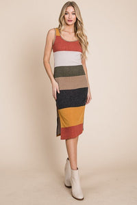 COLOR BLOCK CASUSAL DRESS - Happily Ever Atchison Shop Co.