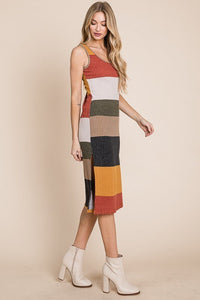 COLOR BLOCK CASUSAL DRESS - Happily Ever Atchison Shop Co.