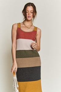 COLOR BLOCK CASUSAL DRESS - Happily Ever Atchison Shop Co.