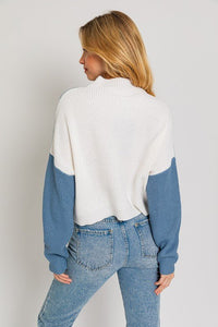 Color Block Oversize Sweater - Happily Ever Atchison Shop Co.