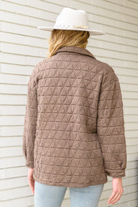 Coming Back Home Jacket in Mocha - Happily Ever Atchison Shop Co.