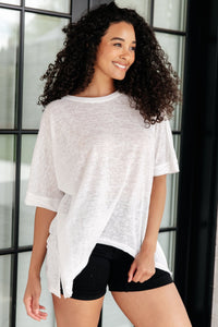 Continue On Oversized Tunic - Happily Ever Atchison Shop Co.
