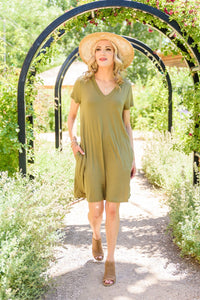 Counting On You T-Shirt Dress - Happily Ever Atchison Shop Co.
