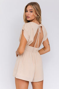 Cover Sleeve Romper - Happily Ever Atchison Shop Co.