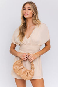 Cover Sleeve Romper - Happily Ever Atchison Shop Co.