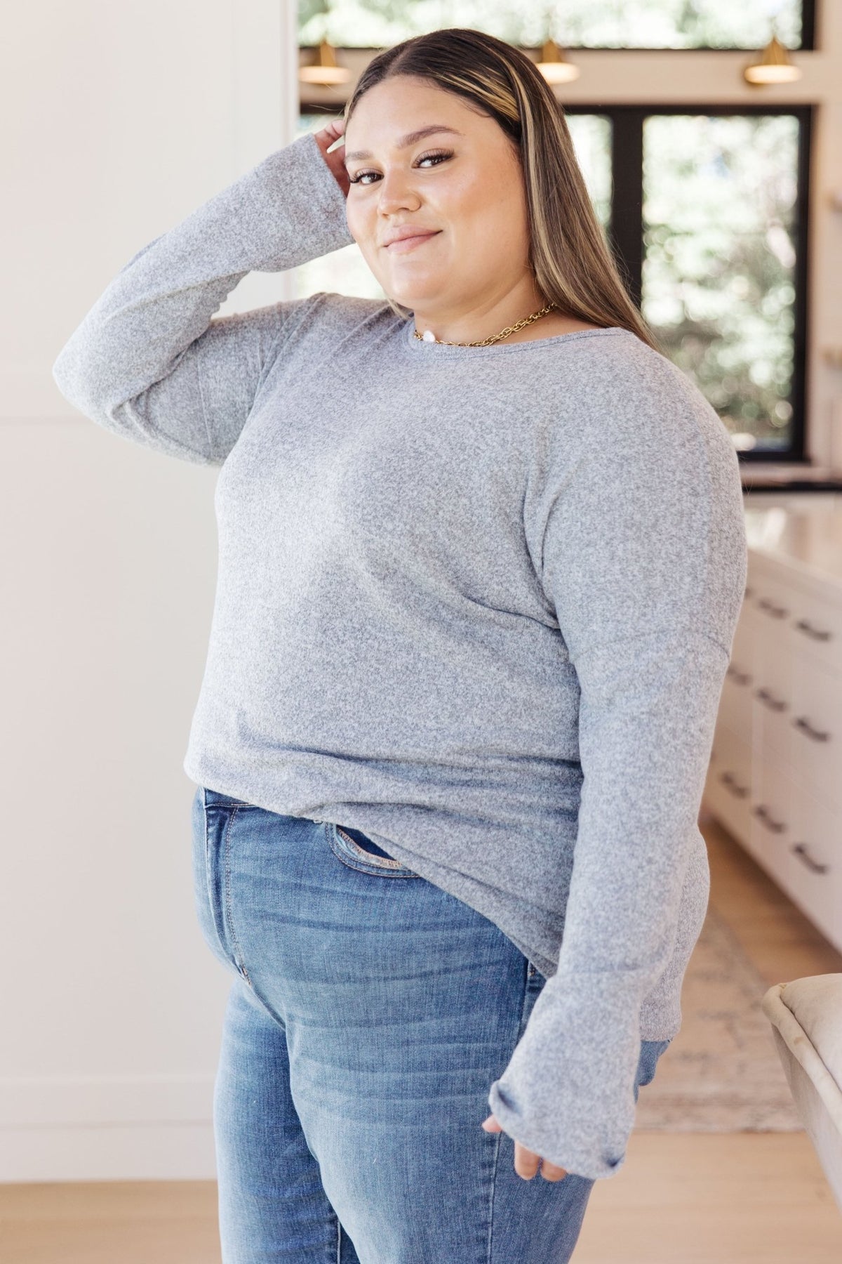 Cozy Classic Long Sleeve Top - Happily Ever Atchison Shop Co.